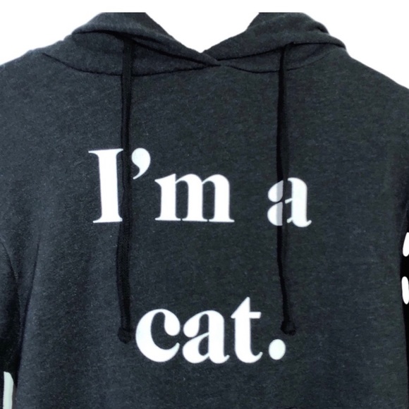 WILDFOX I’m a cat Jumper Sweater Size S - Picture 3 of 5